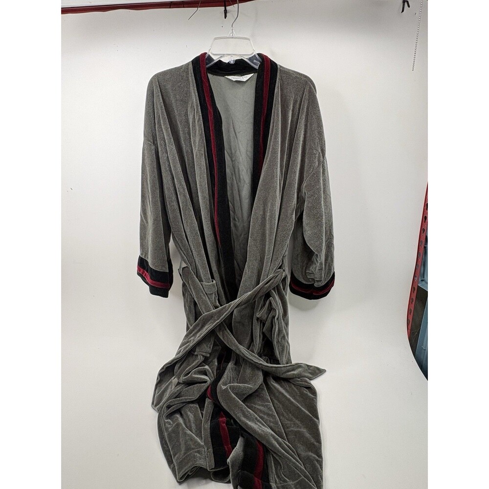 Vintage Christian Dior Monsieur Velour Robe Mens One Size USA 48” Long